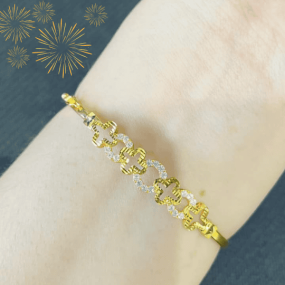 Vòng Tay Hoa Kết Tròn