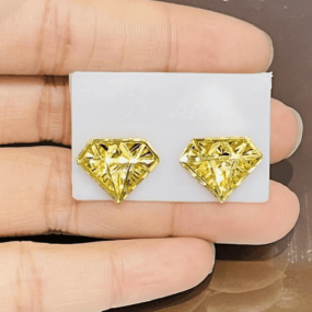 Bông Tai Hình Kim Cương 3