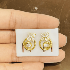 Bông Tai Hoa Xoắn