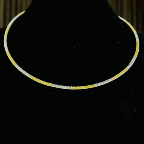 Kiềng Cổ Thiết Kế 2 Màu